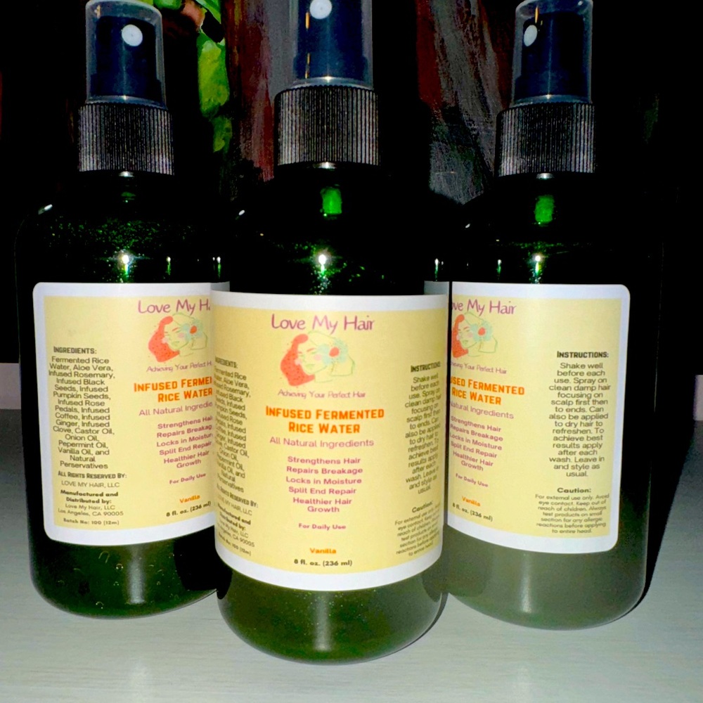 Infused Fermented Rice Water 8oz